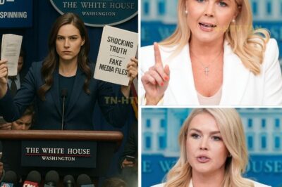 CONTROVERSY EXPLOSION: Karoline Leavitt exposes the “SHOCKING TRUTH” behind a series of fake news stories from the media—The response that sent the press WORLD TURN!