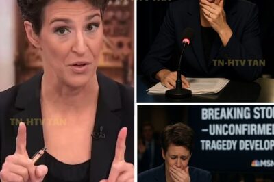 “She Couldn’t Finish the Sentence…” — Rachel Maddow Broke Down Live on Air, and What Happened Next Left Viewers Speechless