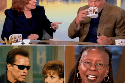 “‘THE VIEW’ ROCKED WHEN ‘TERMINATOR’ SCHWARZENEGGER LITERALLY DESTROYS WITH THE TRUTH ON AIR, LEAVING JOY BEHAR SPEECHLESS!”  In a jaw-dropping moment that sent shockwaves through The View, Arnold Schwarzenegger dropped a truth bomb live on air, leaving Joy Behar completely speechless. As the conversation grew more intense, Whoopi Goldberg rushed to intervene and defend Schwarzenegger—but it was too late. The damage had already been done. Schwarzenegger’s blunt revelation stunned the panel, and a stunned silence filled the studio. What exactly did Schwarzenegger say that turned the entire exchange upside down, and how did it leave The View reeling? Full story below 👇