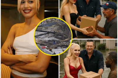 BACKLASH: GWEN STEFANI CRITICIZED FOR INAPPROPRIATE OUTFIT WHILE HELPING TEXAS FLOOD VICTIMS—SENT HOME AFTER CONTROVERSY!  Gwen Stefani, accompanying husband Blake Shelton to assist Texas flood victims, found herself at the center of a fierce controversy over her revealing outfit. Critics slammed her for dressing too provocatively in a situation that demanded respect, claiming her appearance was inappropriate for the somber disaster zone.  The backlash was so intense that reports surfaced stating Gwen was sent home from the relief efforts, leaving many to wonder if her fashion choice had overshadowed the serious mission at hand. Some defended her, but the majority voiced concern over her distracting appearance.  Was this simply a fashion choice gone wrong, or was there a deeper reason behind the public criticism? The controversy continues to divide fans—what will happen next?