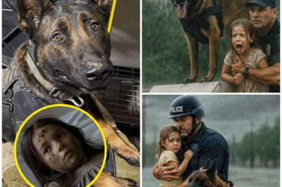 SHOCKING RESCUE: K9 HERO AND POLICE RISK IT ALL TO SAVE GIRL SWEPT 32KM BY TEXAS FLOODWATERS—MIRACLE AFTER SUMMER CAMP NIGHTMARE!  In a heart-stopping rescue, a K9 hero and police officers defied the odds to save a young girl who had been swept 32 kilometers away by Texas floodwaters. The girl, pulled from the wreckage of her summer camp, was barely hanging on when a K9 unit found her clinging to a tree.  With the floodwaters rising and the odds stacked against them, the rescue team risked everything to bring her to safety, turning what could have been another tragic loss into a miracle. But what inspired the team to take such a perilous risk, and how did they succeed where others failed?  The truth behind this unbelievable rescue is just beginning to unfold, and it’s more shocking than anyone could have imagined.