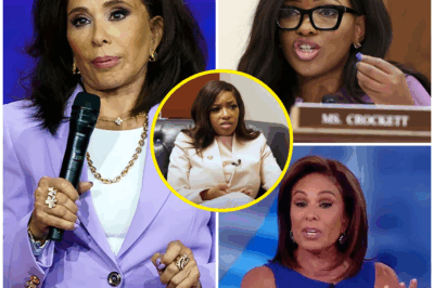 SHOCKING ON-AIR CLASH: JEANINE PIRRO SHATTERS CROCKETT WITH UNSTOPPABLE TRUTH—HIS CAREER DESTROYED LIVE!  What was supposed to be a routine segment exploded into chaos when Jeanine Pirro unleashed a relentless barrage of truth at Crockett, leaving him stunned and speechless. The attack was so intense, Crockett sought help—but none came. As Pirro’s words cut deep, producers scrambled to save the segment, but the damage was done.  Viewers erupted in cheers, while critics declared that Crockett may never recover from the public collapse. Fans are calling it “The Truth Hammer,” a moment that has changed political TV forever.  What did Pirro say that crippled Crockett? And how will this explosive fallout impact his future?