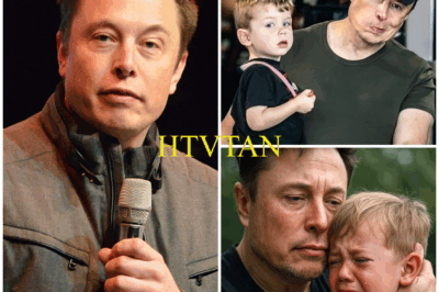 UNBELIEVABLE MOMENT: ELON MUSK BREAKS DOWN IN TEARS AFTER 5-YEAR-OLD SON’S SHOCKING QUESTION—THE WORLD’S RICHEST MAN LEFT SPEECHLESS AND VULNERABLE!  In an unexpected and heart-wrenching turn of events, the world’s richest man, Elon Musk, was reduced to tears by a simple question from his 5-year-old son. A rare and raw moment that few could have predicted, Musk, known for his stoic demeanor and unshakeable confidence, found himself fighting back emotion as his young child asked something so innocent yet profound that it cut through the billionaire’s armor.  What was the one question that stopped Musk in his tracks and left him speechless? How could a moment so personal change the way we see one of the most powerful figures on the planet?  The internet is buzzing with speculation, as fans and critics alike scramble to understand what happened behind closed doors. Was this a moment of weakness for Musk, or is it something much more significant—a glimpse into his heart that we’ve never seen before?  The repercussions of this moment are just beginning to unfold, and the truth could shock us all. Stay tuned—this is a side of Musk you’ve never seen.