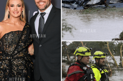 “Tragedy Strikes: Carrie Underwood and Mike Fisher’s Heroic Flood Rescue Takes a Dangerous Turn—A Witness Reveals the Shocking Incident”