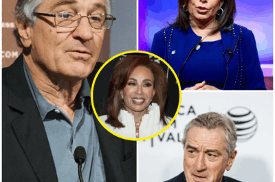 “2 MINUTES AGO: FIFTH AVENUE FROZEN IN SHOCK—JEANINE PIRRO DROPS A DEVASTATING TRUTH BOMB ON ROBERT DE NIRO, LEAVING THE PANEL SPEECHLESS AND ON THE VERGE OF A BLOWUP!”  In a moment that stopped Fifth Avenue in its tracks, Jeanine Pirro detonated a truth bomb so powerful it sent ripples of shock through the room. With a single, scathing remark about legacy, power, and the ugly hypocrisy within Hollywood, she completely dismantled Robert De Niro’s defenses, leaving him—and the entire panel—stunned into silence.  The tension was palpable, so thick it seemed to hang in the air, suffocating everyone in its wake. The studio was frozen, as if time itself had paused to absorb the weight of Pirro’s words.  Fans are now reeling, asking themselves: Did Jeanine Pirro just expose the dark, uncomfortable truth Hollywood has desperately tried to bury? This explosive confrontation is already going viral, and the drama is far from over. The fallout is just beginning—don’t miss what happens next