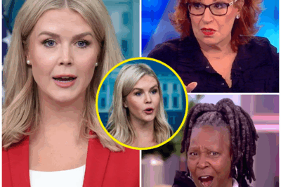 FOX NEWS ERUPTS: Karoline Leavitt Delivers One Line That Leaves The View In Total Shock—Even The Hosts Were Stunned.  It wasn’t loud, it wasn’t angry, but Karoline Leavitt’s single sentence hit like a thunderclap. Cold, sharp, and to the point, she said what millions have been thinking for years.  The hosts were left speechless, frozen in stunned silence as the tension in the air became palpable. Cameras rolled, and within minutes, the clip exploded online. Fans are calling it “the knockout punch no one saw coming.”