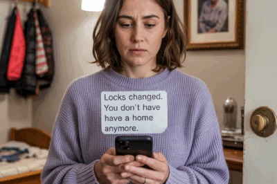 My Mom Texted: “Locks Changed. You Don’t Have a Home Anymore.” — But She Forgot What Grandma Left Me.