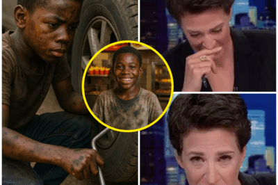 THIS WASN’T ON THE NEWS—BUT IT SHOULD’VE BEEN.  What happened next will leave you speechless. A Black teenager quietly helped a stranger on the street and, despite being offered money, refused without hesitation. Days later, Rachel Maddow returned with a gesture so unexpected, it stunned the entire neighborhood into silence.  He never sought recognition. He didn’t ask for anything in return. But what the iconic journalist gave him on that cracked sidewalk will make you believe that selfless, genuine kindness still has a place in the world.  So, what exactly did she hand him—and why has the entire internet erupted over it? The answer may just restore your faith in humanity.