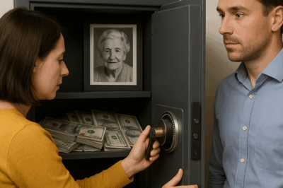 Husband Left Note Saying He’s Taking Half Including My Grandma’s Inheritance. I Opened The Safe…
