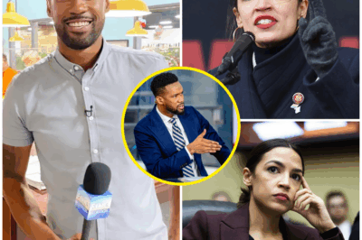Truth vs. Power — Lawrence Jones RIPS Into AOC in a Brutal Live Face-Off That Exposes America’s Deepest Divide.  What was supposed to be a standard political interview erupted into a raw, visceral showdown that no one saw coming. Under the harsh glare of the studio lights, Lawrence Jones locked eyes with Alexandria Ocasio-Cortez, and the usual back-and-forth of rehearsed talking points was obliterated in an instant.  With a single, searing question—“Who are you really fighting for?”—Jones forced AOC to abandon her scripted defense and scramble for a real answer. What followed was no polished debate, but a bare-knuckle exchange that exposed the raw, unfiltered divide at the heart of America.  Viewers were left on the edge of their seats, witnessing a live collision of two Americas—one liberal, one conservative—clashing so intensely that even the audience gasped. The tension in the air was thick, and as the barbs flew, the truths hit harder than anyone anticipated.  A stunned staffer quietly muttered: “This wasn’t a debate—it was a reckoning.”