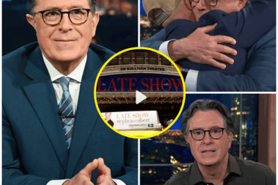 THE SHOCKING CANCELLATION OF THE LATE SHOW WITH STEPHEN COLBERT—IS THIS REALLY ABOUT RATINGS, OR SOMETHING FAR MORE SINISTER?  CBS’s sudden announcement that The Late Show with Stephen Colbert will be canceled in 2026 has left everyone in a state of confusion and suspicion. While the network claims financial struggles and declining ratings are to blame, the timing of the cancellation—immediately following a controversial settlement between CBS’s parent company and Trump’s legal team—raises troubling questions.  Is this a simple business decision, or is Colbert’s relentless, outspoken criticism of Trump playing a hidden role? The optics of this move are impossible to ignore, and the speculation is only intensifying as fans and industry insiders begin to wonder: What’s really behind this decision?