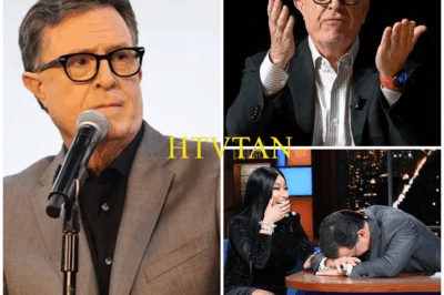 “THINK YOU KNOW THE TRUTH? THEN EXPLAIN THIS.” Colbert’s SHOCKING $20 MILLION ACCUSATION SHAKES CBS TO ITS CORE.  What began as another routine monologue suddenly exploded when Stephen Colbert fired a bombshell: “Think you know the truth? Then explain this.” He wasn’t attacking anyone outside the network—he was pointing directly at CBS with a staggering accusation. The figure? $20 million in a legal settlement tied to one of their own, and suddenly, everything changed.  Within hours, The Late Show was canceled, no warning, no explanation. What followed wasn’t just outrage—it was pure panic. Producers were rattled. Anchors went mute. The laughter stopped.  CBS made a gut-wrenching decision to cancel a beloved show amid a firestorm, confirming what even Colbert’s critics had long suspected: something much darker was at play.  What did Colbert reveal that turned the network upside down? Why has no one dared to address that explosive line? And what exactly is CBS trying to bury?