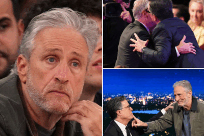 “JON STEWART WEIGHS THE FUTURE OF HIS SHOW AFTER THE LATE SHOW WITH STEPHEN COLBERT CANCELLATION—WHAT’S NEXT FOR LATE-NIGHT TV?”  In the wake of the shocking cancellation of The Late Show with Stephen Colbert, Jon Stewart is now facing tough questions about the future of his own late-night show. With the sudden departure of Colbert shaking the late-night landscape, Stewart is reportedly reflecting on what this means for his career and the direction of his own program.  Is the end of Colbert’s reign a signal that the late-night format is evolving, or will Stewart’s show be next to face the axe? Fans are left wondering if this could be a turning point for late-night television and what changes might be in store for Stewart’s iconic brand of comedy and commentary. Will Stewart stay the course or is a big shake-up on the horizon?  Stay tuned as the full story unfolds and we dive into what this unexpected shake-up means for the future of late-night TV 👇