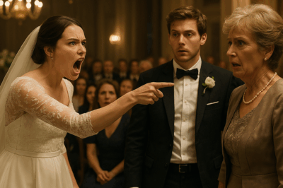 At Son’s Wedding, His Bride Screamed “Get Out!” — I Canceled Everything & Sent Her Shocking Letter