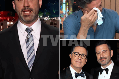 “‘YOU MESS WITH MY FRIEND, YOU MESS WITH ME. THIS IS A WAR!’—JIMMY KIMMEL EXPLODES OVER CBS CANCELING THE LATE SHOW WITH STEPHEN COLBERT!”  In a move no one saw coming, CBS has pulled the plug on its flagship late-night show, The Late Show with Stephen Colbert, and the fallout has been nothing short of explosive. What was once a shocking business decision quickly spiraled into an all-out celebrity civil war, with the media world left in turmoil.  But the most jaw-dropping twist? Jimmy Kimmel’s furious, uncensored reaction. “You mess with my friend, you mess with me. This is a war!” Kimmel declared, setting the stage for a dramatic battle between the late-night heavyweights. The unexpected cancellation has ignited a firestorm of emotions, with Kimmel leading the charge against CBS.  What triggered Kimmel’s fiery outburst, and how will this feud reshape the late-night landscape? The drama is far from over, and the full details behind this explosive clash are unfolding now. Don’t miss the shocking revelations below 👇