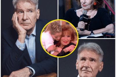 “THE VIEW CRASHES: Harrison Ford KICKED OFF After Explosive Face-Off with Joy Behar—’You’ve Crossed the Line,’ Ford Fires Back!”  In a dramatic moment that left the world in shock, Harrison Ford didn’t hold back on The View as he clashed with Joy Behar. Tensions flared when Behar relentlessly interrupted Ford during a sensitive topic, pushing him past his breaking point. “You’ve crossed the line,” Ford snapped, his voice sharp and uncompromising, silencing the studio.  As the cameras rolled, Ford stormed off the set, leaving the crew in stunned silence and the audience gasping. What started as a heated exchange turned into a full-blown showdown that no one saw coming. The internet erupted with disbelief as Ford made it clear: he wasn’t going to let anyone control his narrative.  The aftermath? A media storm unlike any other, as Ford’s defiance sparks questions about who really runs the show—and who’s willing to walk away.