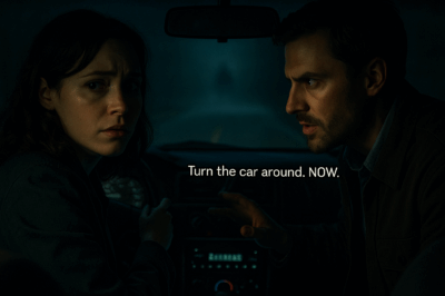 “Turn the car around. NOW,” My Husband Whispered. I Decided to Trust Him and It Saved Us…
