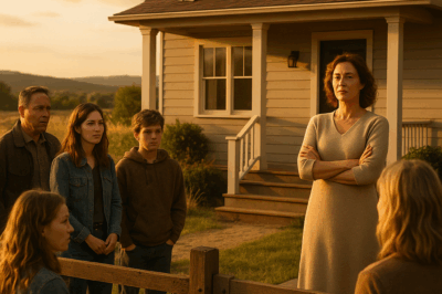 AFTER TEN YEARS, MY FAMILY CRUELLY EXCLUDED ME FROM OUR ANNUAL REUNION. WHEN THEY SHOWED UP AT MY NEW HOUSE,