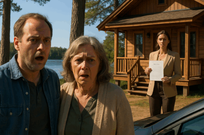 “Go Cry in That Lake Cabin,” My Husband Laughed With His Mother — Until They Found Out the House…