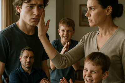 Mom Slapped Me, My Brother Clapped, Dad Smirked. That Night, I Made 3 Calls—And Ended It All.