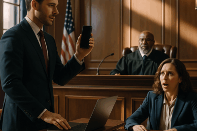 My Wife Tried to Steal Everything in Divorce Court — I Played a Recording That Shattered Her World