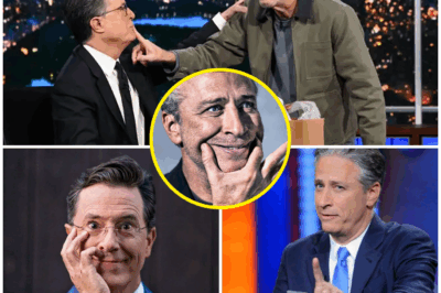 “SH*T THE F UP!” — Jon Stewart’s Explosive Moment That Took CBS Down in Flames*  For days, Jon Stewart had remained silent, watching as his friend was publicly humiliated, a beloved show canceled, and the narrative twisted beyond recognition. But that night, everything changed.  As the lights dimmed and cameras rolled, Stewart didn’t just speak—he exploded. One chant. One voice. Three forbidden words that sent shockwaves through CBS. In an instant, the most powerful network in late-night was reduced to nothing but a shell of its former self.  It wasn’t chaos. It wasn’t anger. It was cold, calculated, and ruthless. No yelling. No applause. Just a voice, sharp and deliberate, cutting through a billion-dollar silence.  The control room was paralyzed. Legal teams fell into stunned silence. Phones went dark. Executives disappeared mid-call. By the time anyone could stop it, the clip was everywhere. And this time, the fallout wasn’t just another media storm—it was game-changing.  If what Stewart hinted at is true, it wasn’t a protest—it was a dire warning.  What happened in that moment? Why is CBS refusing to acknowledge the destruction it caused? And what’s the real story they’re so desperate to hide?