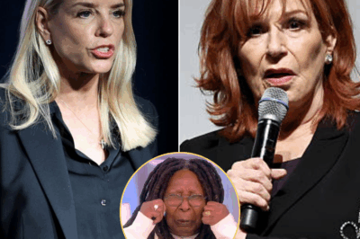 1 MINUTE AGO: Pam Bondi DROPS A BOMBSHELL on The View—One Sentence Turns the Set into TOTAL CHAOS! What began as a routine segment on The View quickly descended into pandemonium when Pam Bondi dropped a single line that completely flipped the show upside down. The hosts froze, the audience gasped, and within moments, producers were scrambling to regain control. What did Bondi say that left everyone in stunned silence and left the set in utter chaos? Full uncensored moment below… 👇