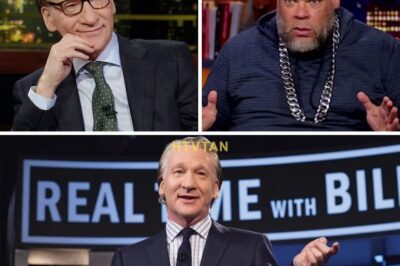 LIVE TV SHOCKER: Tyrus ACCUSES Bill Maher of BEING A COWARD—The Explosive Clash on Air That Left the Studio in DEAD SILENCE! What triggered this heated exchange, and how did Bill Maher respond to the shocking insult? 😱🥵💥 During a fiery live TV moment, Tyrus didn’t hold back when he called Bill Maher a “coward” on-air. What started as a typical conversation quickly escalated into a war of words, leaving the studio in stunned silence. The tension was palpable as Tyrus’ brutal remark left Maher scrambling for a response. How did this unexpected confrontation unfold, and what does it mean for the future of their dynamic on TV? Want to know what happened next in this jaw-dropping clash? Click here to find out all the shocking details! 👇👇👇