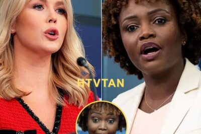 BREAKING! The SHOCKING Backstage Drama Before Karoline Leavitt’s Viral Showdown with Karine Jean-Pierre—A Last-Minute Script Change That Triggered Explosive TV Takedown! 😱💥 #LeavittVsJeanPierre Before Karoline Leavitt’s unforgettable TV takedown of Karine Jean-Pierre, there was a secret backstage clash. A last-minute script change from Leavitt’s team turned a pre-recorded segment into a live, explosive confrontation. The decision shocked Jean-Pierre’s team and set the stage for the most intense exchange of the year. Want to know how this intense, game-changing moment unfolded? Click below to read all the shocking details of the encounter that’s got the media world buzzing! 👇👇