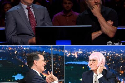 “HOLY MOLY!!! MATT DAMON AND KEN JENNINGS TEAM UP TO TAKE DOWN STEPHEN COLBERT IN A SURPRISE SHOWDOWN THAT LEFT HIM REELING!”  In a shocking twist that no one saw coming, Matt Damon and Ken Jennings joined forces for an epic late-night showdown against Stephen Colbert, leaving the host completely stunned and scrambling. The unexpected clash was packed with jaw-dropping moments as the dynamic duo unleashed a perfect storm of wit, facts, and surprise jabs that caught Stephen off-guard. What unfolded during this explosive encounter, and how did it leave Colbert reeling? The full, behind-the-scenes details are below—don’t miss out! 👇