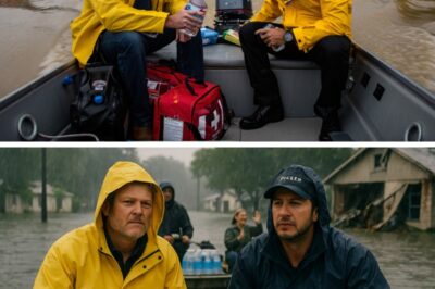 Blake Shelton leaned against a truck loaded with relief supplies, eyeing Luke Bryan. “Man, these Texas folks need us,” Blake said, voice heavy. “Homes gone, families split—we gotta get out there.” Luke nodded, tossing a box of blankets into the pile. “Yeah, I’m in. Let’s hit Kerrville, hand out food, water, whatever they need. Maybe lift their spirits too.” Blake grinned slightly. “You bring your guitar? Might need a song to keep ‘em going.” Luke chuckled, “Always. Let’s do this—show ‘em they’re not alone.” They climbed into the truck, ready to aid the flood-stricken families.