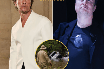 “HOLLYWOOD MEETS INNOVATION: HOW MATTHEW MCCONAUGHEY AND ELON MUSK CAME TOGETHER TO SAVE TEXAS AFTER DEVASTATING FLOODS”  In an extraordinary collaboration, Hollywood icon Matthew McConaughey and tech visionary Elon Musk joined forces to help Texas recover from the catastrophic floods. The unlikely duo combined McConaughey’s local influence and Musk’s cutting-edge technology to bring vital resources and solutions to the devastated communities. What inspired this powerful partnership, and how are they reshaping disaster relief efforts? Watch the full story unfold below 👇