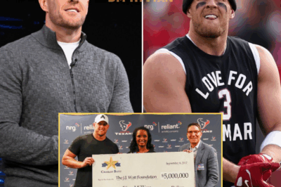 “J.J. WATT’S HEART OF GOLD: HOW THE NFL STAR TRANSFORMED TEXAS WITH UNMATCHED GENEROSITY”  NFL superstar J.J. Watt has become a beacon of hope for Texas, raising over $41.6 million for the Hurricane Harvey Relief Fund. Beyond the millions, Watt’s generosity extended to local communities, as he personally donated $100,000 to support a Kerr County restaurant providing free meals to rescue workers and residents affected by the devastating floods. What drives Watt to give so much, and how has his unwavering commitment reshaped disaster relief in Texas? Watch the full story of his remarkable impact below 👇