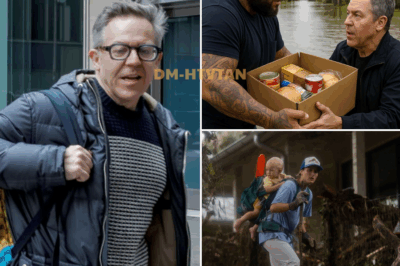 “TYRUS AND GREG GUTFELD’S UNEXPECTED HEROIC TEXAS FLOOD RESCUE: HOW A LIFE-OR-DEATH MISSION SAVED 23 STRANDED CAMPERS AND CHANGED EVERYTHING!” It was a storm-lashed mid-morning when Tyrus, scanning the flood-ravaged horizon from the bow of their boat, spotted something that didn’t belong—a flash of color against the bleak backdrop. Straining against the torrential rain, he pointed toward a cluster of bright fabric tangled in the branches of a giant oak tree, its roots partially submerged. “Over there!” he barked, his voice cutting through the roar of the storm. Greg Gutfeld, at the helm, steered their boat with unwavering precision, his eyes narrowing as the scene ahead began to crystallize.  What they found was nothing short of a miracle in the midst of chaos: 23 children, ages 8 to 14, clinging to life on a partially submerged roof and desperately holding on to the sturdy branches of the oak. In that moment, Tyrus and Gutfeld knew the mission had only one outcome: they had to save them.  Their heroic efforts would forever be remembered as a testament to courage, sacrifice, and the undying will to save others.