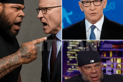“GET OFF THE STAGE IF YOU’RE AFRAID TO TELL THE TRUTH.” TYRUS DROPS A BOMBSHELL ON CNN—THE STUDIO FROZEN IN CHAOS!  Tyrus opened with a thunderous blast, “Get off the stage if you’re afraid to tell the truth”—and by the time he finished, CNN was left scorched, silent, and in total disarray. On live television, in front of millions, he delivered 10 minutes of raw, unfiltered fury, calling out censorship, naming cowardice, and daring Anderson Cooper to meet his gaze. “You shadowbanned the truth—and now you want applause?” The room went still. Van Jones tried to step in—too late. The damage was done.  WATCH BELOW