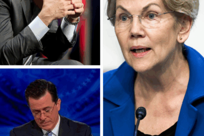 “Something doesn’t add up, and I’m not the only one who sees it” – Elizabeth Warren RIPS INTO Paramount as sudden LATE SHOW shutdown sparks fears of COVER-UP tied to secret payout and Colbert’s unsettling silence on-air