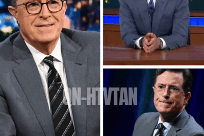 “They smiled to his face and stabbed him backstage” – Stephen Colbert FACES STUNNING BACKLASH after on-air slip-up ignites outrage and confirms CBS will CANCEL his show in 2026 – insiders reveal late-night betrayal years in the making