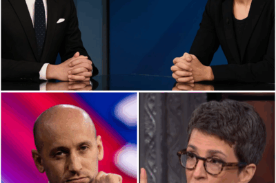 “‘I DON’T DEBATE MONSTERS, I EXPOSE THEM’ — RACHEL MADDOW’S EXPLOSIVE STRIKE ON STEPHEN MILLER LEAVES WASHINGTON REELING” 😱 Rachel Maddow shocked viewers and political insiders alike when she delivered a brutal mic-drop moment on-air, calling out Stephen Miller with the words, “You want to talk morals, Stephen?” But this wasn’t a spontaneous outburst—Maddow had spent weeks preparing a detailed dossier exposing Miller’s family scandals, and she unleashed it at the perfect time. Click to find out what dirty secrets Maddow uncovered and why Miller’s team scrambled in panic during the confrontation.