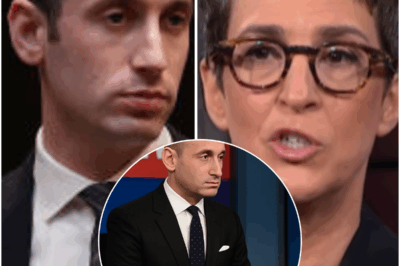“‘I DON’T DEBATE MONSTERS, I EXPOSE THEM’ — RACHEL MADDOW’S LIVE MIC-DROP MOMENT SHOCKS WASHINGTON” 😱 Rachel Maddow made a seismic impact on live television when she confronted Stephen Miller with the scathing words, “You want to talk morals, Stephen?” The MSNBC studio became the setting for one of the most intense political takedowns in recent history, but it wasn’t a spur-of-the-moment response. Sources reveal that Maddow had spent weeks preparing a classified dossier detailing Miller’s family scandals. Read more to discover the dirty secrets Maddow uncovered, the explosive documents referenced off-camera, and why Miller’s team scrambled to stop the broadcast.