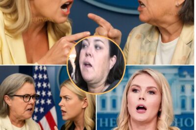 “YOUR EXILE WASN’T A RETREAT—IT WAS A PLEA DEAL.” — KAROLINE LEAVITT’S DEVASTATING TRUTH BOMB. WHY DID ROSIE O’DONNELL REALLY FLEE THE COUNTRY? WHAT SCANDALOUS SECRET DID KAROLINE LEAVITT JUST UNCOVER? AND WHY ARE HOLLYWOOD ELITES SCRAMBLING TO SILENCE THIS EXPLOSIVE REVELATION? 🎤💣  The entertainment world is reeling after rising conservative star Karoline Leavitt dropped a bombshell about Rosie O’Donnell’s mysterious disappearance from public life—and the truth is more shocking than anyone imagined. Insiders reveal Leavitt possesses documents proving O’Donnell’s “retirement” wasn’t voluntary, but an orchestrated escape from pending legal troubles. What damning evidence was about to surface in 2019? Why did three major studios suddenly settle lawsuits with O’Donnell that year? And which powerful Democrat allegedly helped broker her quiet exit?  This scandal goes much deeper than anyone realized—click now before the story mysteriously disappears. 🔥📰