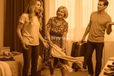 My husband asked me to move into the guest room so his mother could stay in our bed. When I got home from work, I walked into the bedroom to grab a sweater and froze. There was my mother-in-law, happily unpacking her suitcase… while throwing my clothes on the floor. She’d emptied my entire closet. Dresses tossed in the corner…