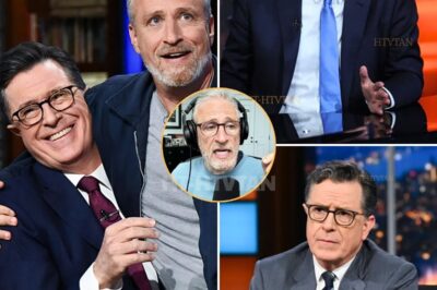 2025 MEDIA BLOODBATH: JON STEWART BREAKS HIS SILENCE ON ‘DAILY SHOW’ CANCELLATION RUMORS AFTER STEPHEN COLBERT’S SHOCK FIRING—IS THE LATE-NIGHT GOLDEN AGE OVER? 😱🔥  In a stunning twist, Jon Stewart has finally spoken out about the growing rumors surrounding the fate of The Daily Show following Stephen Colbert’s abrupt firing. Comedy legends toppled, fans furious, and late-night TV in crisis—could this be the end of an era? With networks scrambling, America is left stunned as the once-thriving golden age of political satire faces an unprecedented collapse.  What is really behind these shocking moves in late-night TV, and how does Stewart fit into this high-stakes drama? Is the future of comedy in jeopardy, or is there more brewing beneath the surface? The explosive details are still unfolding—get the full story before it’s buried! Full story below