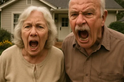 I Let My Elderly Neighbors Use My Land — Now They’re Charging Me $2,000 to Take It Back === For years, the patch of land behind our house had sat idle. It was a sizable lot, large enough for a house and a garden, but between raising our children and managing our full-time jobs, neither my husband nor I had time to tend it. Then came the elderly couple next door—Mr. and Mrs. Keller. Sweet, silver-haired, and always smiling, they had lived in the neighborhood longer than anyone. One afternoon, over the fence, Mr. Keller waved to me and said, “Why don’t you let us plant some fruit trees and vegetables on that land of yours? It’s such a shame to see good soil go to waste.” They offered to take full responsibility for it—planting, watering, maintaining. In return, they would give us a share of the harvest. It seemed like a win-win. We agreed. Seasons changed, and the once-dry lot transformed into a green paradise. Lemon trees swayed in the breeze. Rows of lettuce, tomatoes, and chili peppers grew thick and healthy. Every few weeks, Mrs. Keller would come by with a basket of produce, always smiling and chatty. “From your backyard to your table,” she would say with a chuckle. For almost three years, it was peaceful. We never questioned their use of the land. Until the phone call. My husband’s younger brother, Daniel, had just gotten married. He and his new wife were relocating back to the city and needed a place to stay. Naturally, the empty plot behind our house was the perfect place to build them a small home. We broke the news gently to the Kellers one morning. “Mr. Keller,” I began cautiously, “we’ll need to reclaim the land. Daniel is moving back and—” “You can’t just take it back like that,” he interrupted, no longer smiling. I blinked. “Sorry?” “We’ve planted trees there. Trees that take years to mature. We’ve spent thousands on saplings, fertilizers, labor… You want us to walk away with nothing?” He disappeared into his house and returned with a handwritten list. A long one. “Here,” he said, handing it to me. “Itemized. You owe us $2,100 if you want us off that land before the next harvest.” I stared at the paper. My hands trembled. “But we never charged you rent,” I said. “It was a verbal agreement—you knew this land was ours.” “And we turned it into something valuable. You think that comes for free?” Suddenly, the cheerful neighbors we once trusted felt like strangers. Mrs. Keller came over and added salt to the wound. “If you really insist on taking back the land now, then just know—you’ll ruin years of growth. You’ll destroy fruit that hasn’t even ripened yet. And if you don’t pay what we ask, don’t expect us to leave quietly.” Word got around the neighborhood quickly. Some sympathized with us, others whispered behind our backs. That night, after the Kellers handed us the paper with all the so-called “expenses,” my husband and I sat in silence at the kitchen table. The list lay between us, the bold numbers at the bottom seeming to glow like a curse: $2,146. I stared at it for so long the words began to blur. “What are we going to do?” I whispered. My husband rubbed his forehead. “If we pay them, we can avoid a mess. They’ll leave, and we’ll have peace.” “But why should we pay them for working on our land?” I shot back. “We never charged them rent. They offered to take care of it. It was their choice.” He exhaled slowly. “I know. But what if they make a scene? What if they turn the neighbors against us? What if this drags out for months?” I bit my lip. “And if we pay, we’re setting a precedent—that they can manipulate us with guilt and pressure.” Silence. We both wanted the easy way out. Just give them the money, end the problem, and move on. But something in my chest twisted—like I’d be betraying myself by giving in. This wasn’t just about money. It was about being taken advantage of. “If we give them what they’re asking for,” I said softly, “what message does that send? That it’s okay to guilt someone into paying for your choices?” My husband didn’t answer, but he slowly took the list off the table and folded it. His eyes were tired, conflicted. “We don’t want war,” he murmured, “but we also don’t want to raise our children thinking it’s noble to surrender when you’re being wronged.” That was the moment we knew. The cost of standing up for ourselves might be high—but the cost of not doing it would be far greater…. (continue reading in the 1st comment)