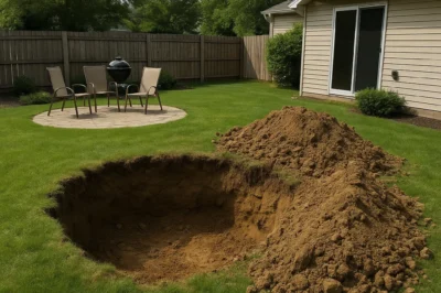 The Backyard Was Perfect When We Left For Vacation — But When We Returned, A Huge Hole Had Been Dug, And The Reason Behind It Blew My Mind === I wasn’t supposed to be home yet. But when I pulled into the driveway and saw a gaping hole in the middle of my backyard, my first instinct was to call the police. Then I spotted the old, dirt-caked shovel lying at the bottom—and something about it made me hesitate. That single moment of doubt set off a chain of discoveries that would unravel buried secrets, test the bonds of friendship, and completely redefine what I believed about treasure, loyalty, and the things that truly matter. When Natalie and I had to cut our mountain trip short, I figured the worst part of the day was already behind us. She’d caught some kind of stomach flu on our last night, and by the time we made it back home, all she wanted was tea and bed. I, on the other hand, just wanted to drop our bags, kick off my boots, and collapse onto the couch. But something felt… off. The neighborhood was quiet, the way it usually was in early spring. But the air around our backyard felt still — not serene, but suspicious. I told Natalie to go lie down, and I stepped outside. That’s when I saw it. Right there in the middle of our backyard was a gaping, messy pit. I blinked, thinking maybe I was sleep-deprived and seeing things. But no. It was very real. A jagged hole, six feet wide and deep enough that I couldn’t see the bottom clearly from where I stood. “What the hell…?” I whispered, stepping closer. At the bottom, I could make out a dirt-caked shovel, a half-full water bottle, and a tattered cloth. Someone had been working hard down there. My first thought? Call the police. My second? What if the person who did this was planning to come back? Maybe they thought we were still on vacation. Maybe they’d seen us leave and thought they had more time. “Natalie?” I called back into the house. She appeared at the sliding door, looking pale and tired. “Yeah?” “Let’s pull the car into the garage. Make it look like we’re not home yet.” She gave me a puzzled look but nodded. “Okay. I’m heading to bed.” As night fell, I made myself a cup of coffee, sat in the dark living room, and kept one eye on the backyard. I don’t know what I expected. Nothing would’ve been the logical outcome. But then, just after midnight, I saw it — a shadow creeping along the fence line. Someone vaulted over, landing with a soft thud. They moved directly toward the hole. My heart thudded against my ribs. I grabbed my phone, turned on the flashlight, and crept outside. The closer I got, the louder the sounds became — grunting, the scrape of metal against earth. Whoever it was, they were still digging. I shone the light into the pit. “Hey!” I barked. The figure flinched and looked up. My jaw dropped. “Elliot?” I said, confused. He shielded his eyes from the light. “Ben?” Elliot was the guy who’d sold us this house last summer. A wiry man in his late 40s with a salt-and-pepper beard and crow’s feet that deepened when he smiled. Except now, he didn’t look like he was smiling at all. “What on earth are you doing in my backyard?” I demanded. “I—Ben, listen. I can explain.” “You better.” He climbed out of the hole awkwardly, brushing dirt off his jeans. “Please don’t call the cops.” “That depends entirely on what you say next.” Elliot looked around, nervous. “My grandfather used to own this house. He passed it to my mom, and then eventually to me. He was… let’s say, eccentric. Didn’t believe in banks. I recently found an old journal of his with notes — maps, sketches, scribbles. He wrote about hiding something valuable in the yard. I thought I could dig it up while you were away. I swear I wasn’t going to damage anything.” I stared at him, stunned. “So you broke into my property to search for treasure?” He nodded sheepishly. “Basically.” “Why not ask?” “I didn’t think you’d believe me.” Honestly? He had a point. But I also saw something else in his eyes — desperation. Weariness. Hope. “What exactly are you looking for?” I asked, arms still crossed. Elliot rubbed his neck. “Could be anything. Grandpa used to ramble about gold coins and ‘emergency stashes.’ I don’t know what’s real and what’s fantasy, but… I have to know.” I hesitated. Then, against all logic and common sense, I found myself saying, “Alright. One condition: if we don’t find anything, we fill it in before sunrise.” His eyes lit up. “Deal.” And just like that, we started digging. With one extra shovel from my shed, we worked side by side, scraping and hauling dirt into growing mounds beside the pit. The sky above was dark, the air cool and damp with early spring moisture. “So,” I asked between shovelfuls, “what made you believe him?” Elliot chuckled. “You didn’t know my grandfather. He was one of those people who buried coffee cans full of cash in the garden. I always thought it was nonsense until I found the journal. There’s a page with a drawing — this yard, with a big red X right where we’re digging.” “Huh,” I said, wiping my brow. “You ever consider renting a metal detector?” … (continue reading in the 1st comment)