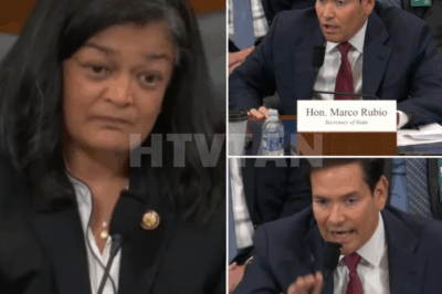 “I RUN THIS, NOT YOU!” Secretary of State Marco Rubio roared in fury as a fiery clash over student deportation exploded on the House floor, leaving Pramila Jayapal stunned into silence. This outburst wasn’t just spontaneous — it was the spark of a deeper power struggle that could fracture the House in ways no one saw coming. 👇