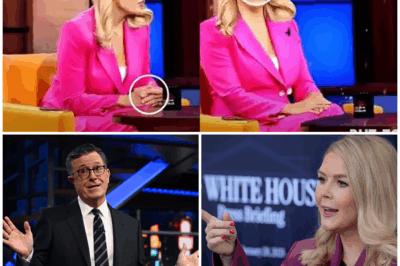 “YOU WANTED A PLATFORM. HE GAVE YOU A GOODBYE.” — How one brutal line from Stephen Colbert turned a TV interview into a political obituary.