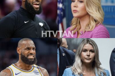 💥 LEBRON JAMES MOCKS KAROLINE LEAVITT WITH “KKK BARBIE” INSULT—BUT HER 17-WORD RESPONSE SHUTS HIM DOWN FOREVER! When LeBron James unleashed a devastating insult, calling Karoline Leavitt “KKK Barbie,” many expected a fiery public feud. But in a move that shocked the world, Karoline responded with just 17 words—quiet, calculated, and powerful. Her response was so sharp, it immediately silenced LeBron, leaving him speechless. The media, initially buzzing with outrage, quickly shifted focus as Karoline’s words became the only thing people were talking about. With no press tours or shouting matches, Karoline showed that sometimes, a few well-timed facts are all it takes to end an argument. LeBron’s voice vanished, while hers echoed on. Read the stunning story of how Karoline turned the tables without uttering a single scream—click below to uncover the details!