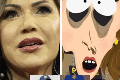KRISTI NOEM FIRES BACK AT SOUTH PARK: “IT’S SO LAZY” — A SATIRICAL SLAP THAT WON’T STAY SILENT
