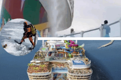 “HORROR AT SEA: World’s Largest Cruise Ship’s Waterslide SHATTERS MID-RIDE — Passenger Left Bloodied and Scarred”