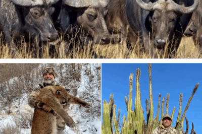 “Tragic Twist of Fate: Millionaire Rancher Meets Violent End in Savage Buffalo Chase – The Dark Side of Trophy Hunting EXPOSED!”